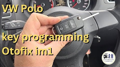 VW Polo 6R key Programming 2010-14 using Otofix IM1