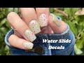 Water decal application and how to encapsulate them with dip powder ft. IGel Beauty!