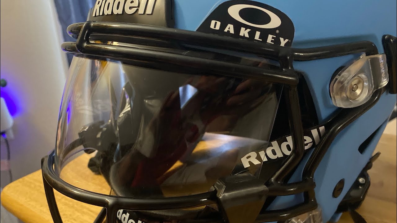 How to: Oakley Pro Shield Visor on Riddell Speedflex OBJ Facemask