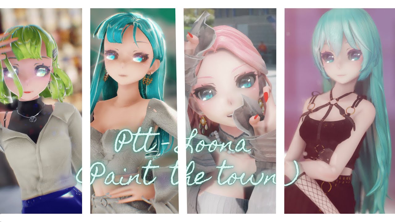 【MMD||Collab】이달의 소녀 (LOONA) 