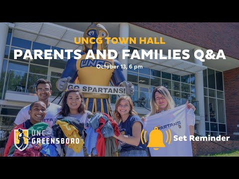 UNCG Town Hall: Parents & Families Q&A