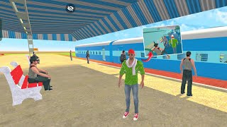 JACK TRAIN 🚆 TRAVELING WITH PASSENGERS || indian thelf aura Simulator