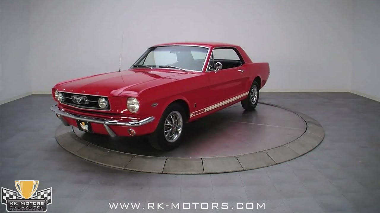 132254 / 1966 Ford Mustang GT - YouTube