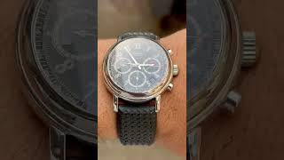 This is a Chopard Mille Miglia Chronograph 8331, featuring a 39mm stainless steel case