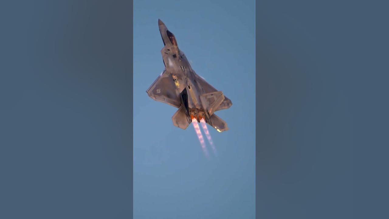 🔥F-22 Raptor Thrust Vectoring is amazing!! #f22 #f22raptor #aviation #airshow #airforce