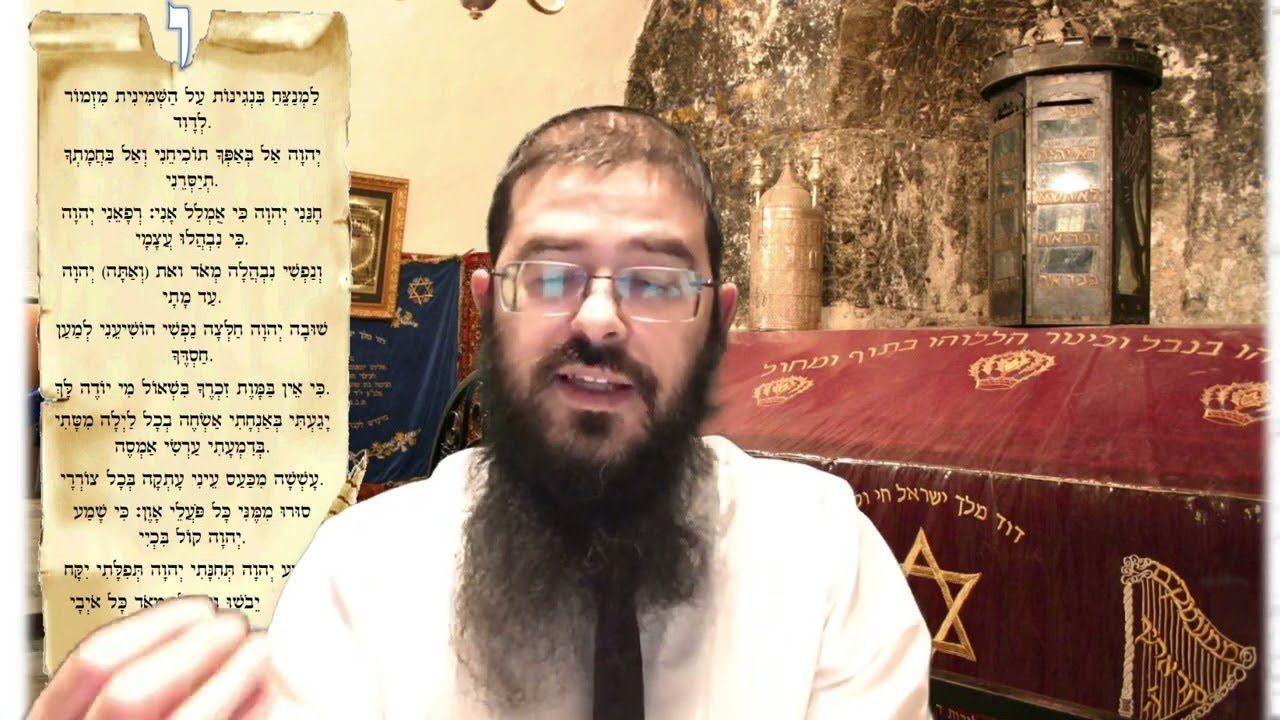 Rav Mordé'hai Chalençon - Les secrets du Téhilim chapitre 6