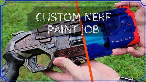 Custom Nerf Paint Job (Steampunk?)