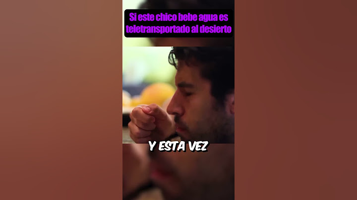 Si este chico bebe agua es teletransportado al desierto #cortos #resumen