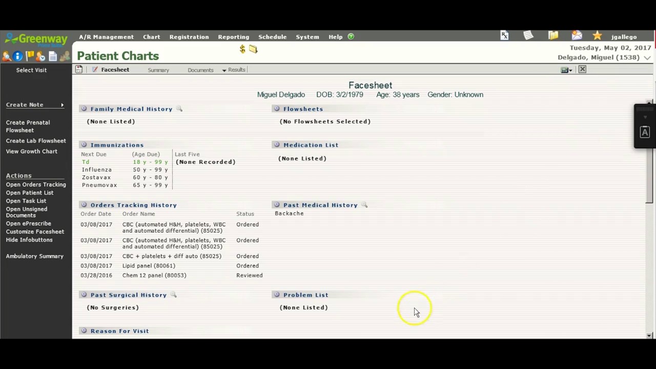 Medical Chart Tracking System