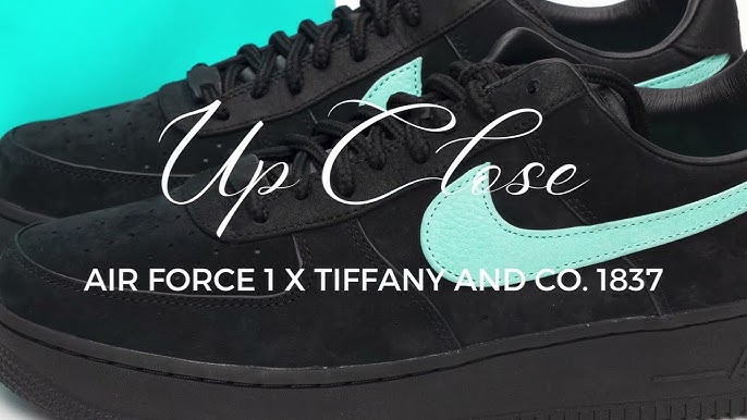 A closer look at the Louis Vuitton x Nike Air Force 1 sneakers