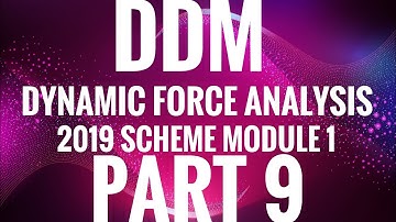KTU-DDM-MODULE 1-PART 9- DYNAMICALLY EQUIVALENT SYSTEM
