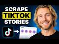 How to Scrape TikTok User Stories? (RapidAPI + PullAPI)