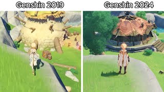 Genshin Impact Cbt Test VS  Side By Side Compression