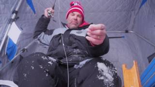 Mid Winter Walleye Fishing Equipment