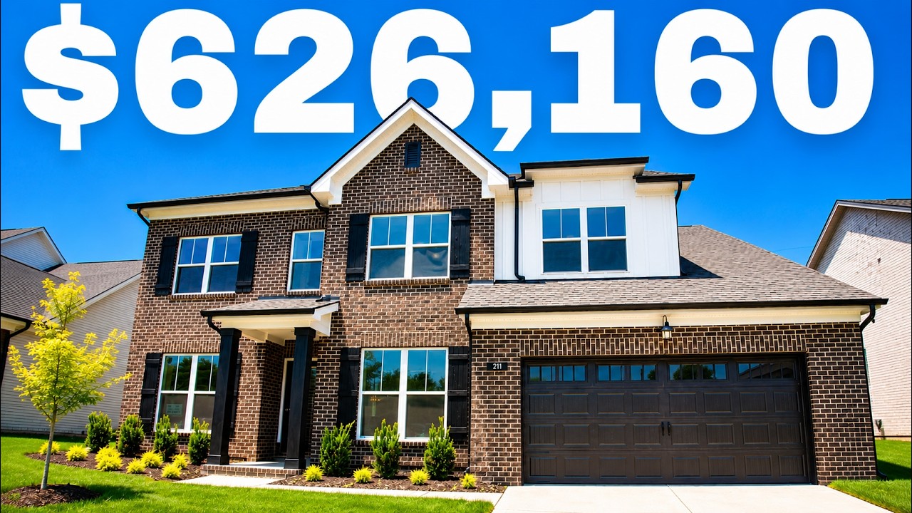 Hendersonville Home Tour - New All-Brick With a Flexible Floor Plan - Where to Live In Nashville