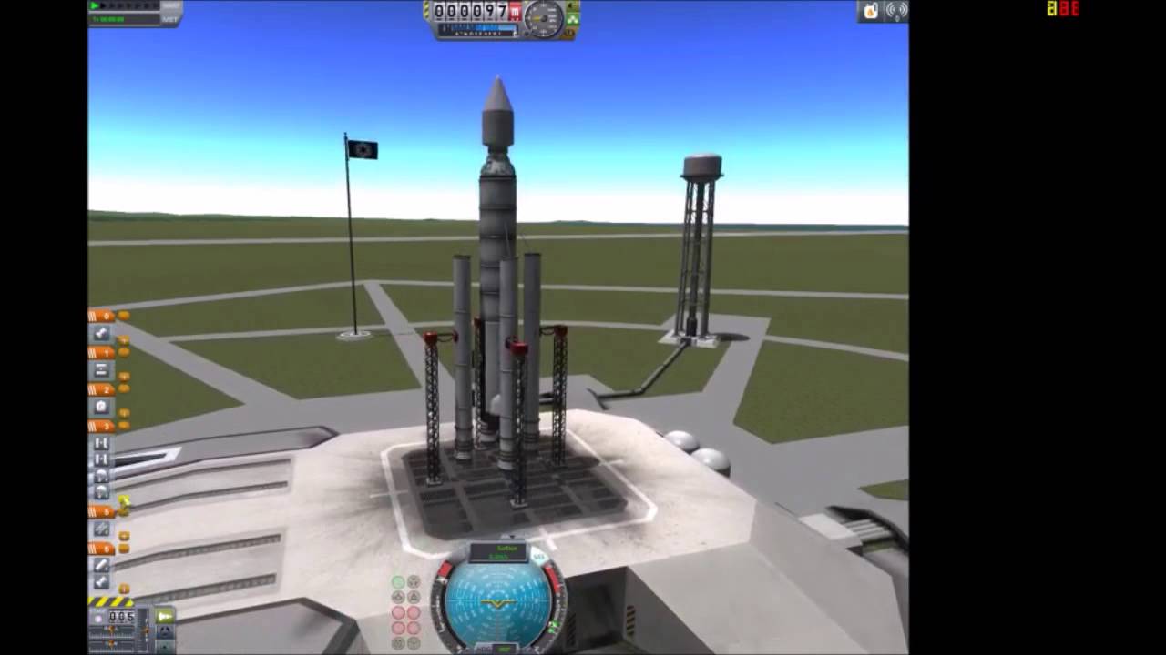 KSP Intrepid Space Probe Launch - YouTube