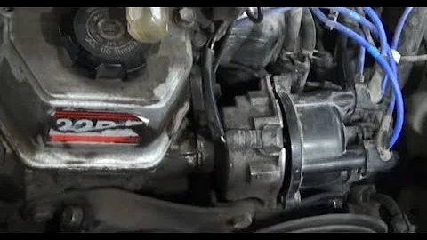 Toyota 22RE Timing Chain Replace Part 1