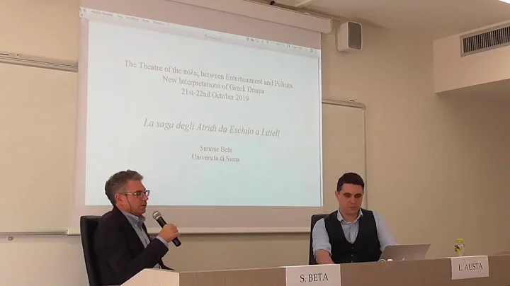 Il Teatro Della  (Pisa 2019) - Simone Beta: gli At...