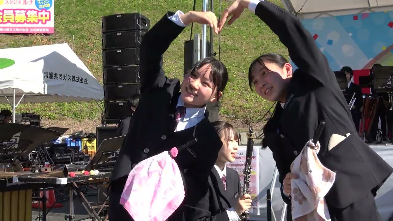 いわき湯本高校吹奏楽部「サウス・ランパート・ストリート・パレード」