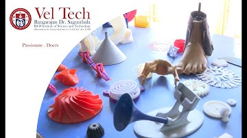 3D Printing & 3D Scanning Workshop at Vel Tech