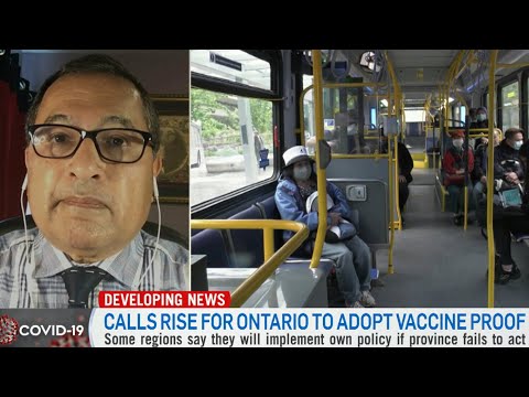 Kurji: 'The time has come' for vaccine cards in order to slow spread of COVID-19