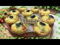 Easy Chicken Cheese Muffinاسرع طريقة لتحضير فطائر الدجاج بالجبن