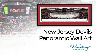 New Jersey Devils Panoramic Picture - Prudential Center NHL Photo