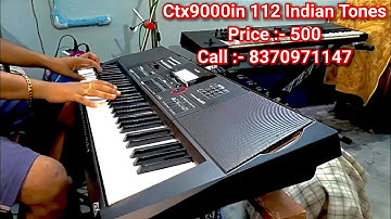 BEST Casio Ctx9000in Indian Tones Backup 2025