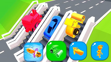 FUNNY GAMES - SHAPE SHIFTING RUN All Levels Gameplay Walkthrough Android, ios max C4ERV