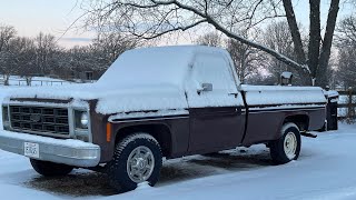 1979 C10 Project (The Brown Turd) part 2