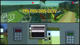 USABLE CCTV AND PINPAD FOR MINECRAFT BEDROCK / MCPE 1.19.60