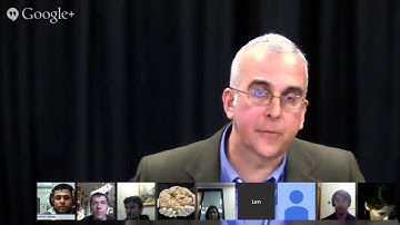 Medical Neuroscience Hangout with Len White 2/27/14