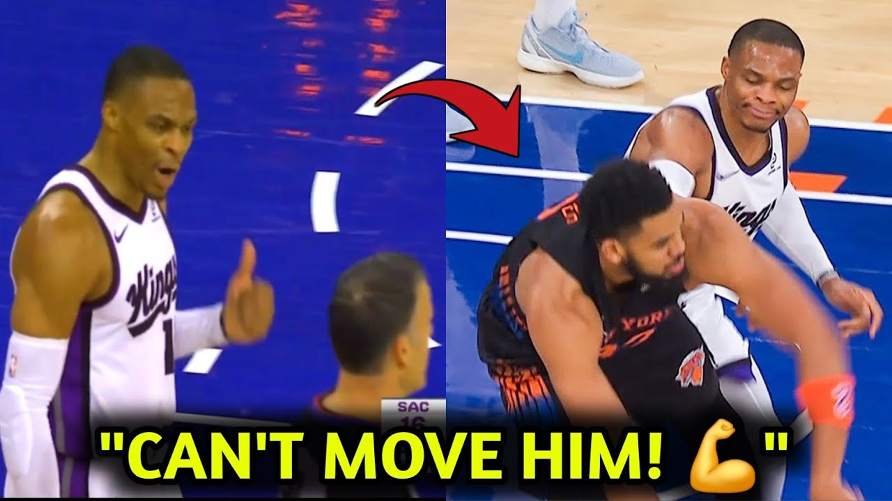 WESTBROOK EXPOSES KAT! 😱 Shakes Head After Post Up Fail! 