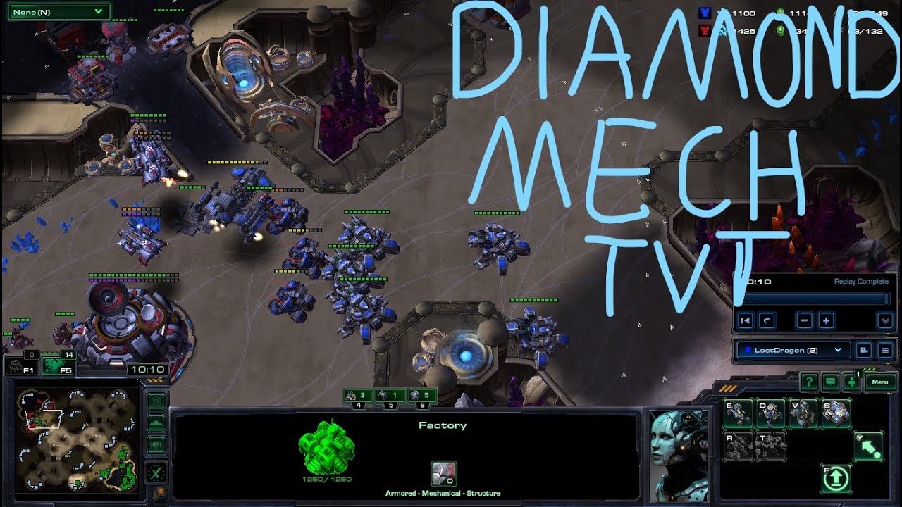 Star Craft 2 Hilarious TvT Trades #2 - Relaxing strategy? He completely lost.