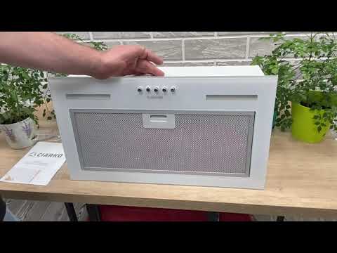 Обзор встраиваемой вытяжки Ciarko Alfa 60 WH