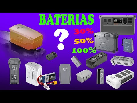 COMO guardar as BATERIAS do seu DRONE
