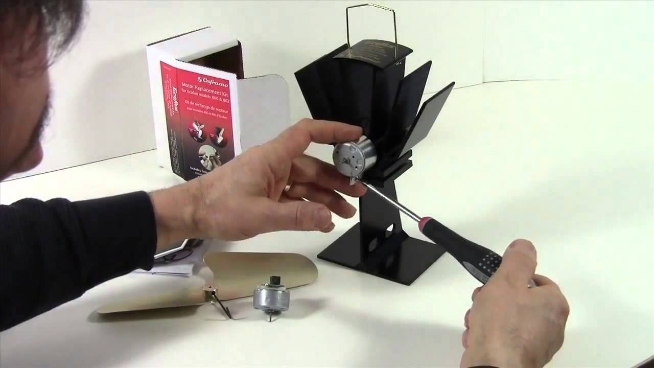 Caframo 800 Motor Replacement - eFireplaceStore.com - YouTube