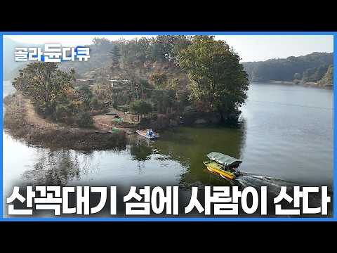'한국에 이런 것이 있다니' 공무원 월급으로 40년 동안 꼬박꼬박 산꼭대기 섬을 조금씩 사모았더니｜고립된 산꼭대기에서 강아지랑 단둘이 잘 먹고 잘 산다｜한국기행｜#골라듄다큐