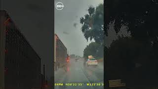 California Weather | Rain seen heading southbound on I-5