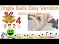 Jingle Bells easy version | sheet music and easy violin Tutorial