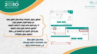 خطوات وآلية التكليف (الندب) الالكتروني للمعلمات في نظام نور