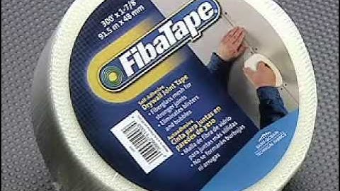 FibaTape® Drywall Joint Tape – How-To