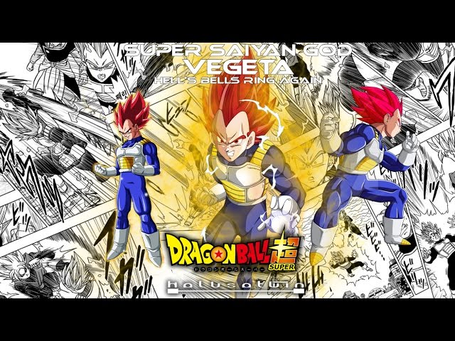 DBS: Super Saiyan God Vegeta (Hell's Bells Ring Again) - HalusaTwin class=