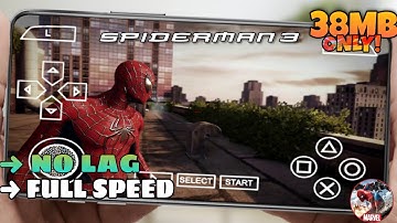 [38]MB Download SpiderMan 3 In PSP Emulator on Android || Full Speed
