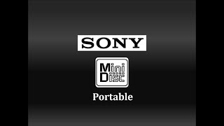 All SONY Portable MiniDisc series history of the 1992+2006