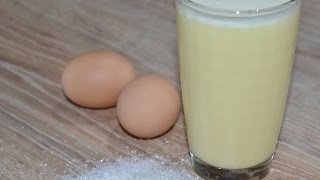КОКТЕЙЛЬ ИЗ МОЛОКА И ЯИЦ - вкус сливочного мороженого КОКТЕЙЛЬ ИЗ МОЛОКА И ЯИЦ - вкус сливочного мороженого