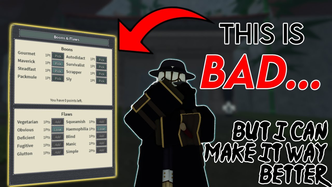 Boons and Flaws Deepwoken YouTube