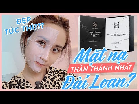 BẤT NGỜ MẶT NẠ LÀM SẠCH NÂNG CƠ MẶT TỨC THÌ CỦA ĐÀI LOAN | REVIEW BEAUTY PLAYER MASK | HƯƠNG WITCH