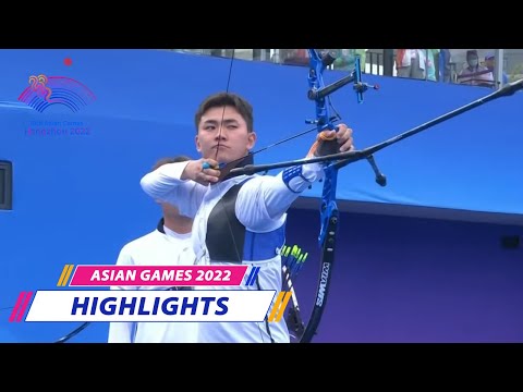 India vs. Korea | Archery | Recurve Men's Team | Highlights | Hangzhou 2022 Asian Games