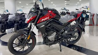 CFMoto 250NK Lite (Bordeaux Red) 2026 - Walkaround